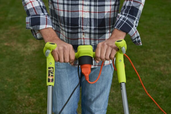 Ryobi RLM16E36H 1600W 36cm Lawnmower, [Amazon Exclusive],Hyper Green