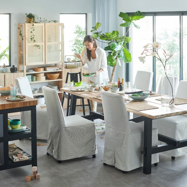 IKEA SKOGSTA Dining Table, 235x100 cm, Acacia