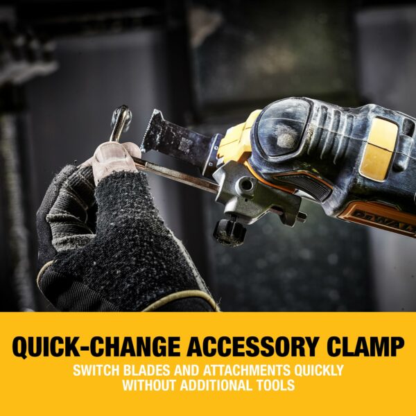 DEWALT 18V XR Brushless Oscillating Multi-Tool, Bare Unit, DCS355N-XJ