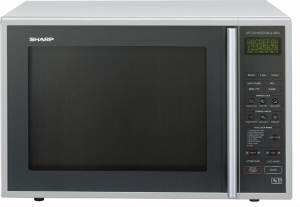 Sharp R959SLMAA Combination Microwave Oven, 40 Litre capacity, 900W, Silver
