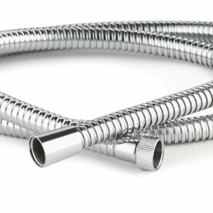 Aqualisa 164516 Shower Hose, 1.5m, Chrome-plated stainless steel, 1.69 in*12.63 in*8.3 in, Silver