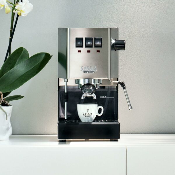 Gaggia Classic Evo Pro Manual Espresso Coffee Machine, Stainless Steel