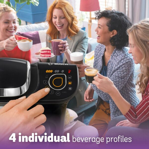 Bosch My Way 2 1.3 Litre Coffee Machine | 1500 Watt | Black | TAS6502GB
