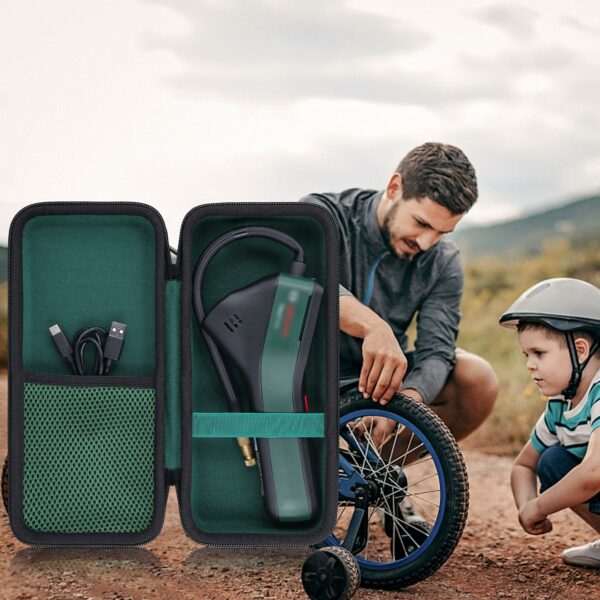 co2CREA Hard Travel Case for Bosch Home and Garden Electric Air Pump Mini Compressor EasyPump, Case Only