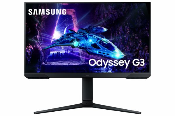 Samsung Odyssey G3 LS27DG302EUXXU 27" 180Hz 1ms FullHD Gaming Monitor - 1920x1080, HDR10, HDMI, Displayport, Freesync, Height Adjust