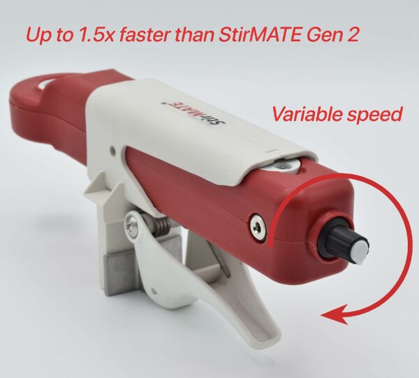 STIRMATE Smart Pot Stirrer Gen 2 Rechargeable Colonial Red