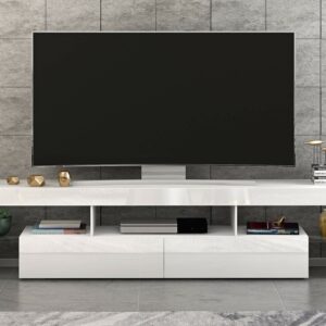 Panana 200 cm High Gloss Front RGB LED TV Stand