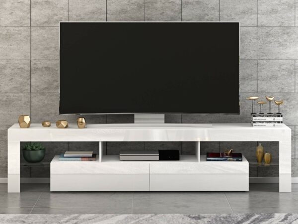 Panana 200 cm High Gloss Front RGB LED TV Stand