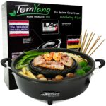 TomYang Hot Pot – The Original Thai Grill & Hot Pot, Electric Thai BBQ Multi Cooker, Swiss Coating, German Design, More than 100 Recipe Videos. Korean food, Hotpot chinese pot, Hot plate, Ramen bowl