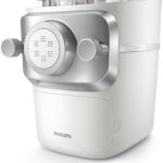Philips Pasta Machine Series 7000 - ProExtrude Technology, Fully Automatic, Perfect Mixing Technology, 6 Moulding Discs, White (HR2660/00)