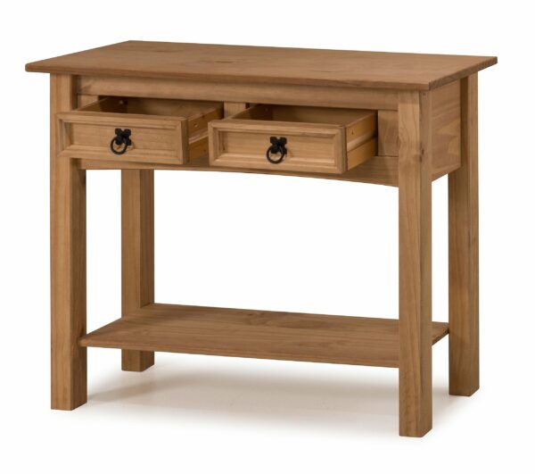 Mercers Furniture Corona 2-Drawer Console Table - Pine