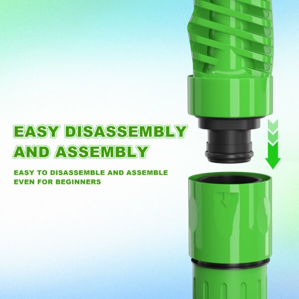 150FT Expandable Flexible Garden Hose with 7 Setting Professional Water Spray Nozzle