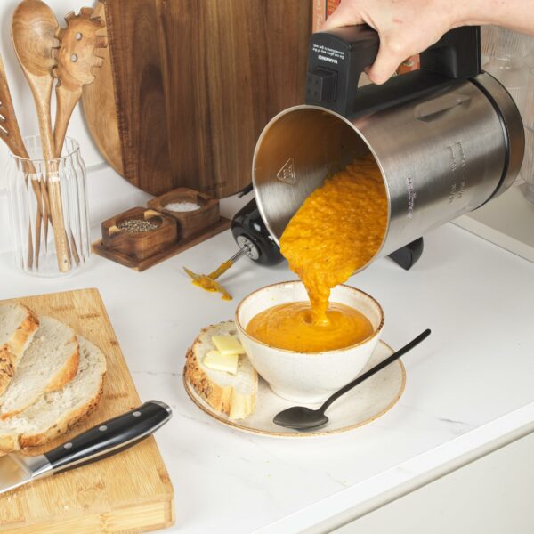 Salter EK5118V2 Digital Soup Maker - 1.6L, Blend Chunky Smooth Soup, Great For Batch Cooking, 5 Settings