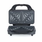Salter Sandwich Toaster – Non-Stick, Deep Fill Toastie Maker, Cook 2 Toasted Sandwiches Together, 4 Slice Grill Press