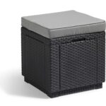 Keter Cube with Storage and Cushion