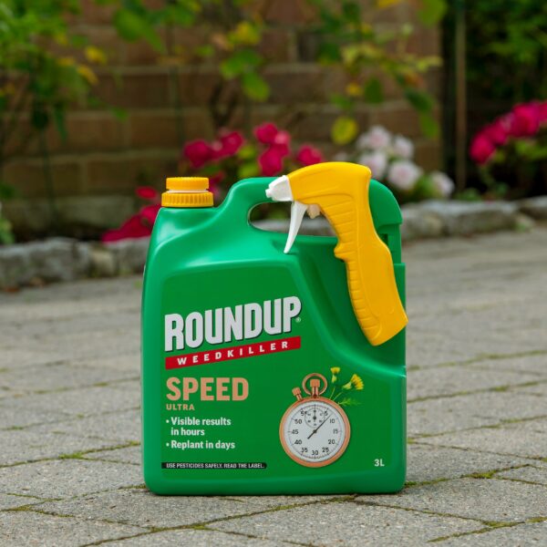 Roundup Speed Ultra (Glyphosate Free), Weedkiller, Manual Spray - 3 Litre