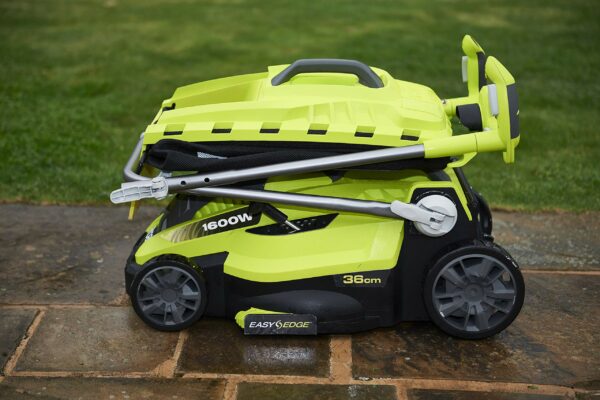 Ryobi RLM16E36H 1600W 36cm Lawnmower, [Amazon Exclusive],Hyper Green