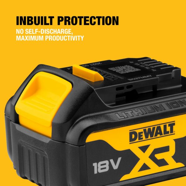 DEWALT 18V XR 4Ah Battery, DCB182-XJ