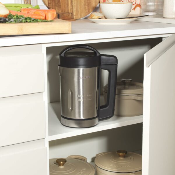 Salter EK5118V2 Digital Soup Maker - 1.6L, Blend Chunky Smooth Soup, Great For Batch Cooking, 5 Settings