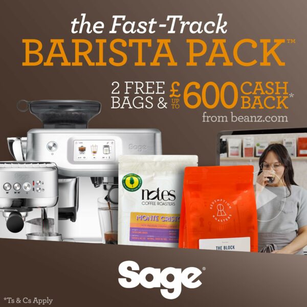 Sage - The Smart Grinder Pro - Conical Burr Coffee Grinder - Programmable, Automatic, Black Truffle