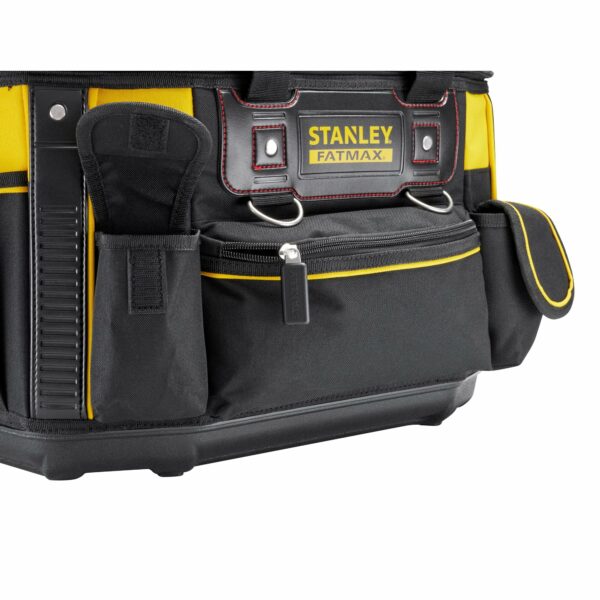Stanley Fatmax Round Top Rigid Tool Bag, 18", Quick Tool Access with Wide Opening Zip Design, Multiple Internal and External Pockets
