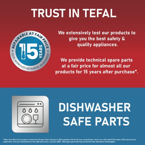Tefal SpheriCook 16-in-1 Multicooker, Slow Cooker, Rice Cooker, Steam, Keep Warm, Browning, Dishwasher Safe Bowl, 16 programs, 5 Litres, Black, 820W, RK745840