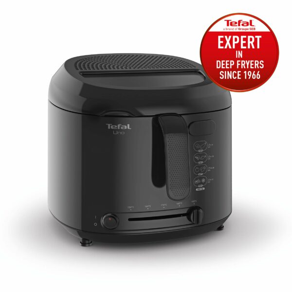 Tefal Uno FF203840 Deep Fat Fryer Black, 1 Kg, 4 Portions