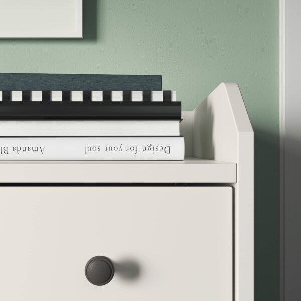 IKEA HAUGA Chest of 6 Drawers, 138x84 cm, White