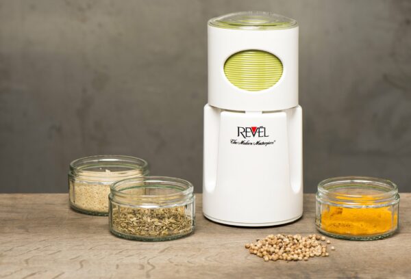 Revel CCM104 Wet and Dry Grinder, Plastic, White/Green