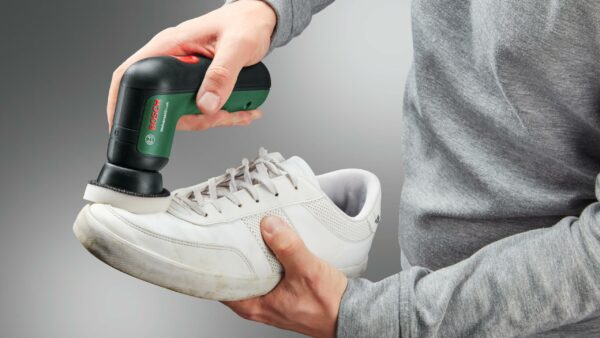 Bosch Electric Cleaning Brush UniversalBrush (3.6 Ah Integrated Battery, 1 Micro USB Charger and 4 Cleaning attachments Included, in Carton Packaging)