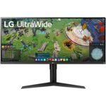 LG 34WP65G - LED monitor - 34" - 2560 x 1080 UWFHD @ 75 Hz - IPS - 400 cd/m² - 1000:1 - DisplayHDR 400-1 ms - HDMI, DisplayPort, USB-C