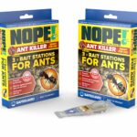 NOPE! Ant Killer Bait Station (6 x 5g) Indoor & Outdoor. Eradicates Ants and their Colony & Nest