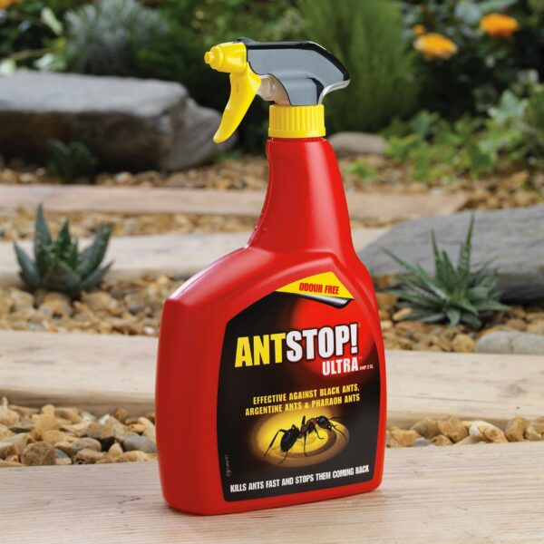 Home Defence Ant Stop Ultra Gun 800 ml Spray, Red