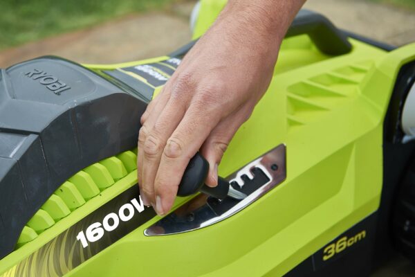 Ryobi RLM16E36H 1600W 36cm Lawnmower, [Amazon Exclusive],Hyper Green