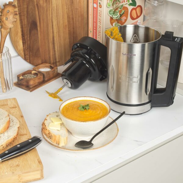 Salter EK5118V2 Digital Soup Maker - 1.6L, Blend Chunky Smooth Soup, Great For Batch Cooking, 5 Settings
