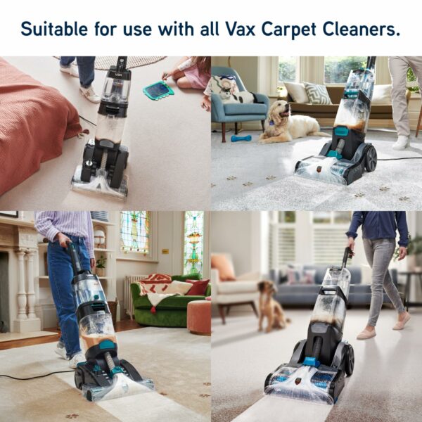 Vax Platinum Antibacterial 1.5L Carpet Cleaner Solution, Stain Remover Shampoo, Citrus Burst Scent