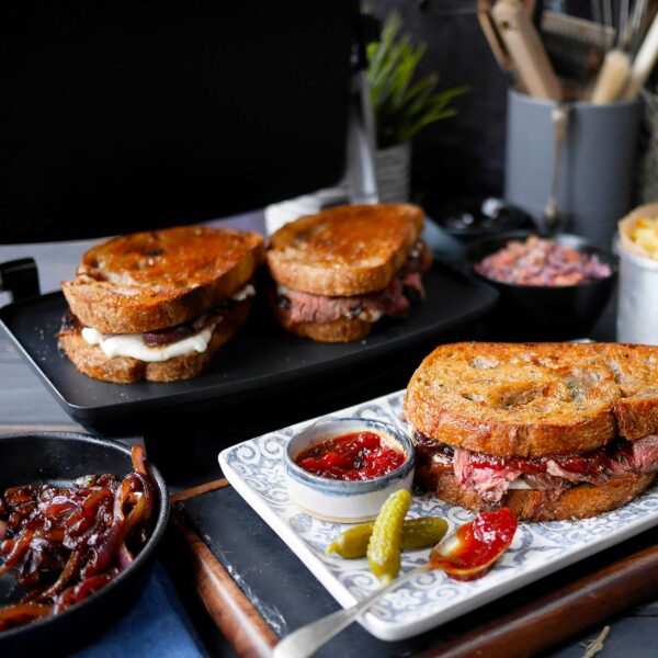 Breville Sandwich/Panini Press & Toastie Maker | 3-Slice | Stainless Steel [VST025]