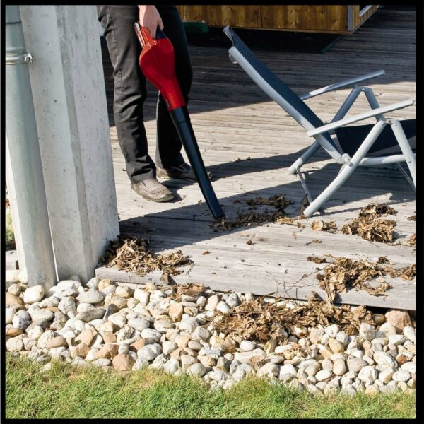 Einhell Power X Change 18V Cordless Leaf Blower - Lightweight, Powerful Air Blower With Split Tube For Leaves