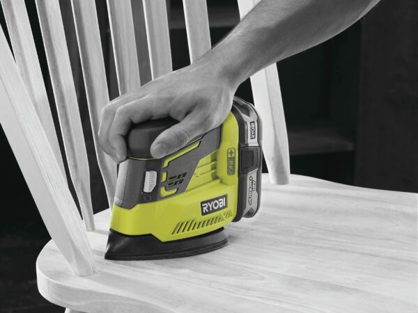 Ryobi R18PS-0 18V ONE+ Cordless Corner Palm Sander (Body Only), One Size