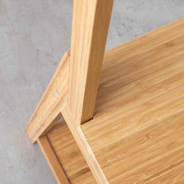 RÅGRUND towel rack chair 39x44x140 cm bamboo