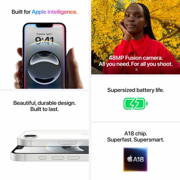 Apple iPhone 16e 128GB Black