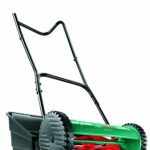 Bosch Lawn and Garden Lawn Mower AHM 38 G (for Small Areas; Environmentally Friendly, Petrol-Free and Electric-Free; Cutting Width: 38cm; Cutting Height: 15-50mm; Weight: 6.7kg; in Carton Packaging)