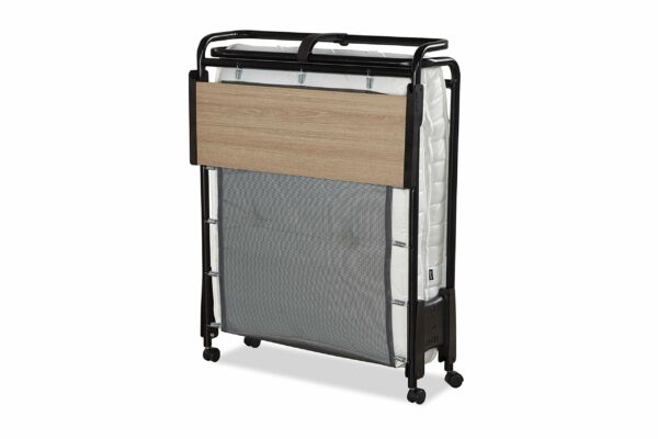 JAY-BE Revolution Folding Bed with Micro e-Pocket Mattress, Compact, Single