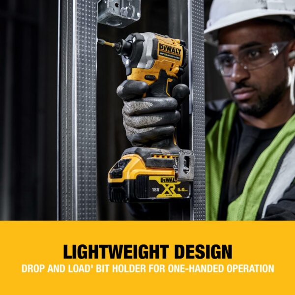 DEWALT 18V XR Brushless Compact Impact Driver, Bare Unit, DCF850N-XJ