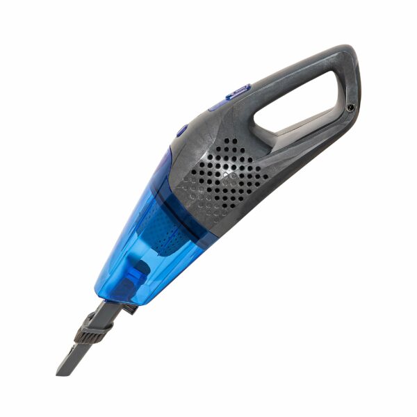 Russell Hobbs Cordless Upright Stick Vacuum Cleaner Bagless 2 in 1 Grey and Blue 600W 2 Speed Settings 60 min Run Time