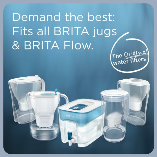 BRITA MAXTRA PRO All-in-1 Water Filter Cartridge (Now Pure Performance) - 6 Pack - Original BRITA Refill reducing impurities, Chlorine, PFAS, pesticides and limescale for tap Water with Better Taste
