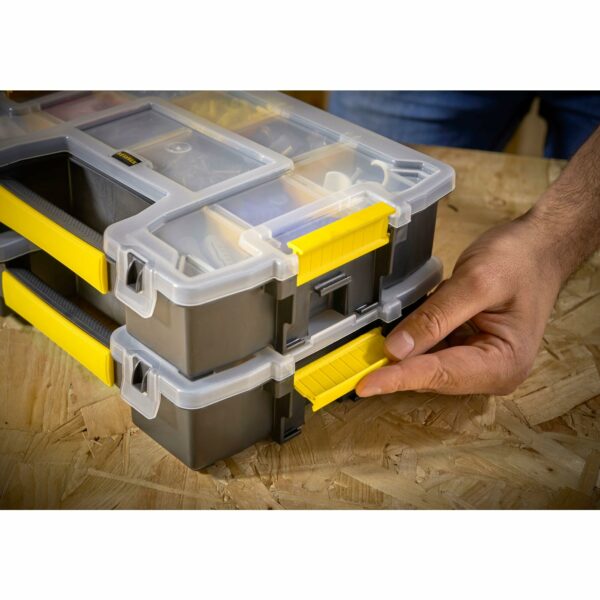 Stanley STST1-70720 "Sortmaster" Organizer Stackable, Multi-Colour
