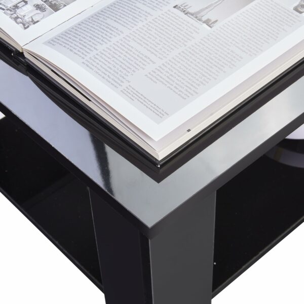 High Gloss Coffee Table with Storage, Lift Top Coffee Table