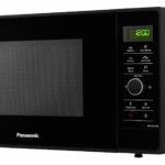 Panasonic NN-SD25HBBPQ Inverter Microwave Oven with Turntable & Dial, 1000 W, 23 Litres, quick 30sec Setting, x10 “One Touch” Programmes for easy cooking, Auto Defrost, Child Lock, Black