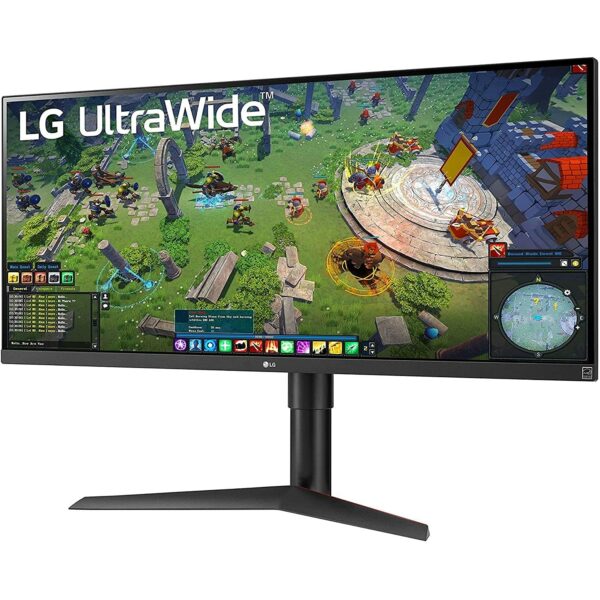 LG 34WP65G - LED monitor - 34" - 2560 x 1080 UWFHD @ 75 Hz - IPS - 400 cd/m² - 1000:1 - DisplayHDR 400-1 ms - HDMI, DisplayPort, USB-C